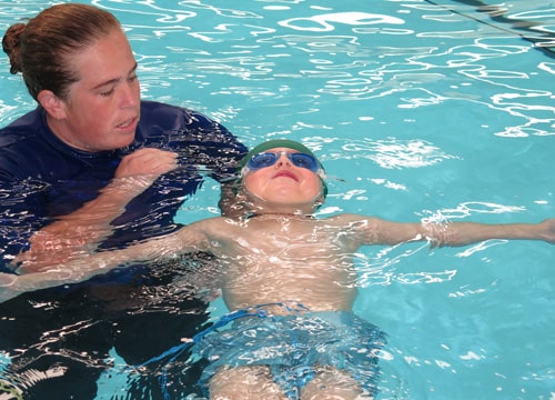 Preschool Swimming Lesson - Floating