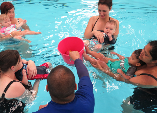 Toddler Swimming Lesson at Fulton